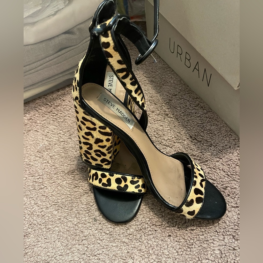 Steve Madden chunky heels